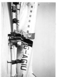 G-AGIU - TAKEN 2 APRIL 1947
I do not know where found in a dead Aunts photo's - by unknown