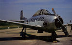 49-1494 @ FFO - T-28A Trojan as displayed at the USAF Museum in the Summer of 1973 - by Peter Nicholson
