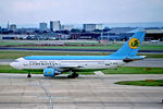 F-OGQY @ EGLL - F-OGQY   Airbus A310-324 [574] (Uzbekistan Airways) Heathrow~G 30/09/1995 - by Ray Barber