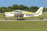 N7633J @ KOSH - PA-28R-180 - by Florida Metal