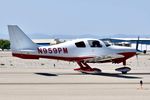 N959PM @ KBOI - Taxiing on Alpha.