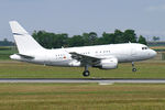D-APWG @ LOWW - K5-Aviation Airbus A318(CJ) - by Thomas Ramgraber