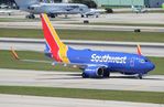 N7707C @ KFLL - WN 737-700 - by Florida Metal