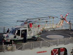 XZ719 @ LMML - Westland Lynx HMA.8SRU XZ719/411 of the Royal Navy aboard HMS Edinburgh in the Malta Grand Harbour - by Raymond Zammit