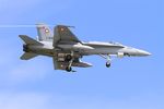 J-5020 @ LFRJ - Swiss Air Force McDonnell Douglas FA-18C Hornet, On final rwy 08, Landivisiau Naval Air Base (LFRJ) Tiger Meet 2017 - by Yves-Q