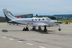 HB-LMN @ LSZG - Out of the maintenance hangar. HB-registred from 1981-01-09 til 2010-04-04 and after some time on the G-register (2010-04-28 until 2018-06-22)  again as HB-LMN since 2018-09-03 - by sparrow9