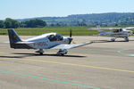 F-HDSL @ LSZG - French-registered aircraft are seldom seen here at Grenchen. - by sparrow9