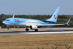 OO-TNC @ EBBR - Landing on rwy 25L. - by Raymond De Clercq