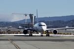 N162FE @ SFO - You can see smoke from the Santa Cruz fire behind the aircraft. SFO 2020. - by Clayton Eddy
