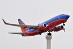 N254WN @ KBOI - Take off from 28R. - by Gerald Howard