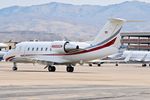 N880CM @ KBOI - Taxiing to parking. Challenger 605. - by Gerald Howard