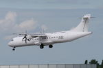 G-FBXA @ EGSH - Landing at Norwich. - by Graham Reeve