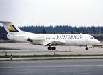 SE-DGT @ ARN - Arlanda 19.4.1990 - by leo larsen