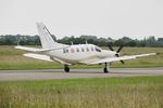 95 @ LFRJ - Socata TBM-700A, Taxiing to holding point rwy 26, Landivisiau Naval Air Base (LFRJ) Tiger Meet 2017 - by Yves-Q