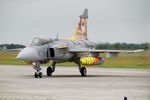 9241 @ LFRJ - Saab JAS-39C Gripen, Taxiing to flight line, Landivisiau Naval Air Base (LFRJ) Tiger Meet 2017 - by Yves-Q