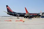 N36272 @ KBOI - Parked at the gate. New paint.