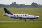 N940PK @ EGSH - Departing from Norwich. - by Graham Reeve