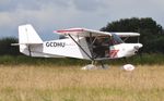 G-CDHU @ EGFH - Visiting Skyranger - by Roger Winser