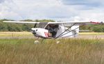 G-CDHU @ EGFH - Visiting Skyranger - by Roger Winser
