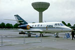 G-FRAP @ EGDY - G-FRAP   Dassault Falcon 20DC [207] (FR Aviation) RNAS Yeovilton~G 13/07/1996 - by Ray Barber