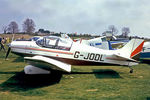 G-JODL @ EGHP - G-JODL   SAN Jodel DR.1051M Excellence [99] Popham~G  @ 08/09/1990 - by Ray Barber