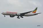 ET-AVQ @ EBBR - Landing at Brussels Airport. - by Jef Pets
