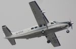 G-SYLV - Overflying Norwich on departure to Skjern (STA), following refuel at NWI.