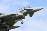 MM7302 @ LFRJ - Eurofighter EF-2000 Typhoon S, Short approach rwy 08, Landivisiau Naval Air Base (LFRJ) Tiger Meet 2017 - by Yves-Q