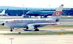 TC-JCO @ EGLL - At London Heathrow, early 1990's.