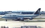 HZ-AIN @ EGLL - At London Heathrow, early 1990's.