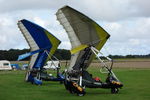 G-TBJP @ X3CX - G-TBJP, with G-BYKT parked behind at Northrepps. - by Graham Reeve