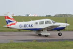 G-ODAK @ EGSH - Leaving Norwich. - by keithnewsome
