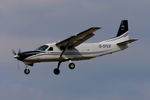 G-SYLV @ EGSH - Landing at Norwich. - by Graham Reeve