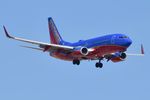N557WN @ KBOI - Landing 10L.