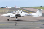 G-LDGF @ EGSH - Arriving at Norwich from Oxford.