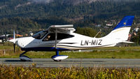 LN-MIZ @ ENVA - Taxi along Taxiway Y - by aegirN
