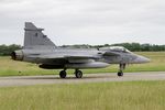 9236 @ LFRJ - Saab JAS-39C Gripen, Taxiing to flight line, Landivisiau Naval Air Base (LFRJ) Tiger Meet 2017 - by Yves-Q