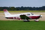 G-BOMU @ X3CX - Just landed at Northrepps.