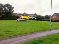 G-WLTS - Wiltshire air ambulance critical care team in scene of an incident in Swindon - by Reece