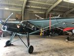 G-BZOB - 2004 built Storch in hangar at Old Hay Airfield, Kent. - by Chris Holtby