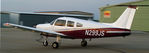 N299JS @ KPVB - Just landed at Platteville - by Floyd Taber