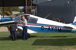 G-AXSM @ EGKH - Out of hangar for an airing at Headcorn - by Chris Holtby