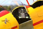 G-AWEF @ EGKH - Cockpit view of the 1947 Stampe SV-4C at Headcorn, Kent - by Chris Holtby