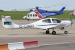 G-LDGD @ EGSH - Leaving Norwich for Oxford.
