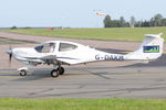 G-DAKM @ EGSH - Arriving at Norwich. - by keithnewsome