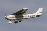 G-CWFT @ EGSH - Landing at Norwich. - by Graham Reeve