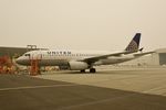 N461UA @ KSFO - Smokey day SFO 2020. - by Clayton Eddy
