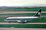 HZ-AGJ @ EGLL - HZ-AGJ   Boeing 737-268 [21277] (Saudia-Saudi Arabian Airlines) Heathrow 15/04/1977