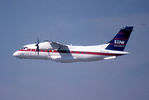 N441JS @ CVG - PSA for US - by Charlie Pyles