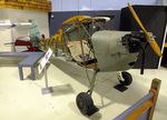 N17799 - Aeronca K 1 Scout (minus wings and starboard outer skin) at the Southern Museum of Flight, Birmingham AL